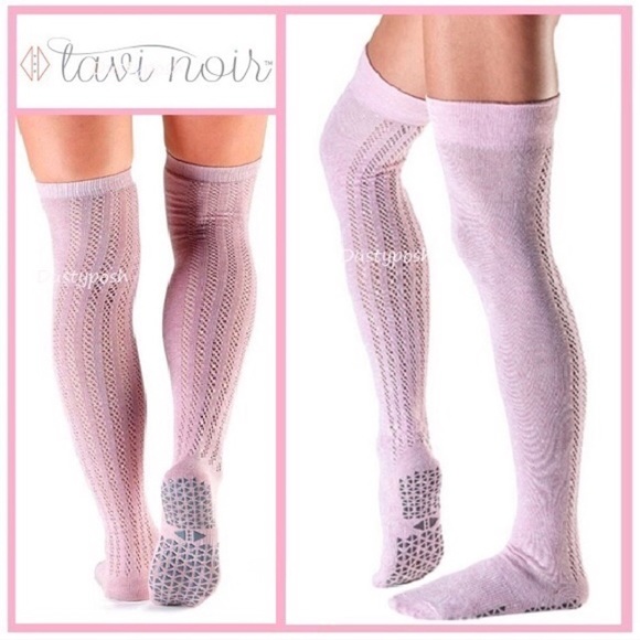 Long Knit Over The Knee Sock Thigh High Boot Yoga - Picture 1 of 2